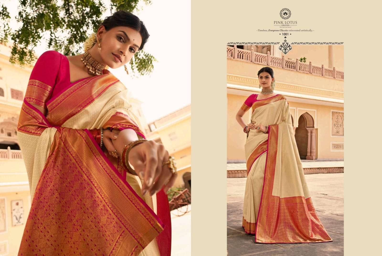 Pink Lotus Pratiksha Silk Designer Saree Collection  04