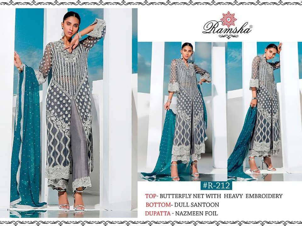 rashma pakistani dress materials singles collection 