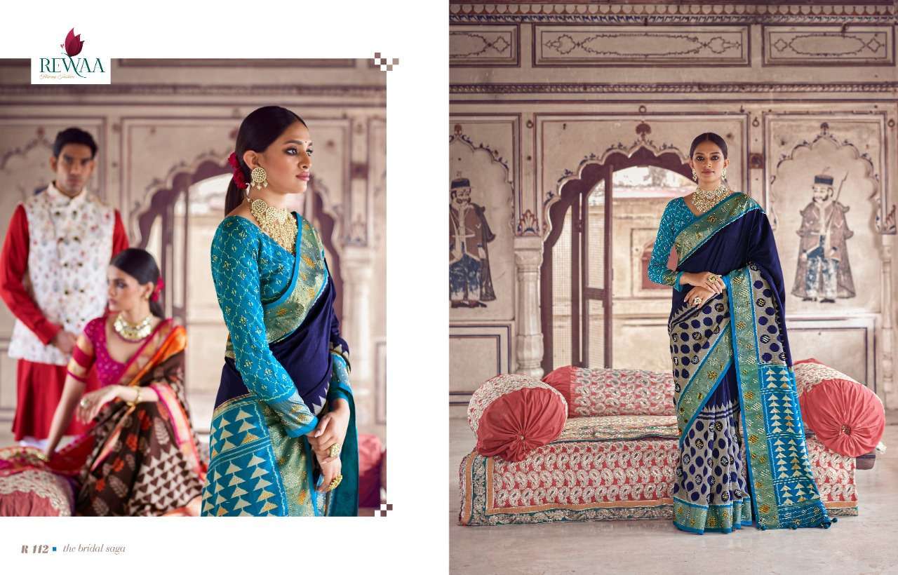 Revaa Patola Vol 1 Silk Patola Designer Sarees Collection 07