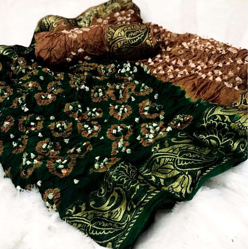 Rubbyna Silk With Cotton Zari Border Saree Collection 01