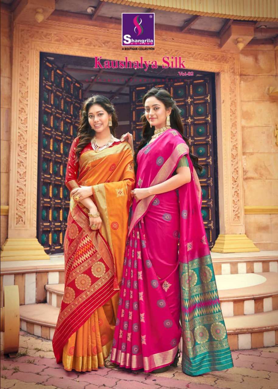 Shangrila Sarees Kaushalya Silk Vol 2 Silk Traditional saree...