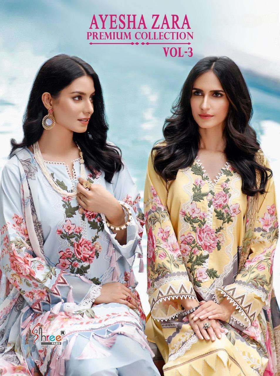 Shree Fabs Ayesha Zara Premium Vol 3 Pure Cotton Print With ...