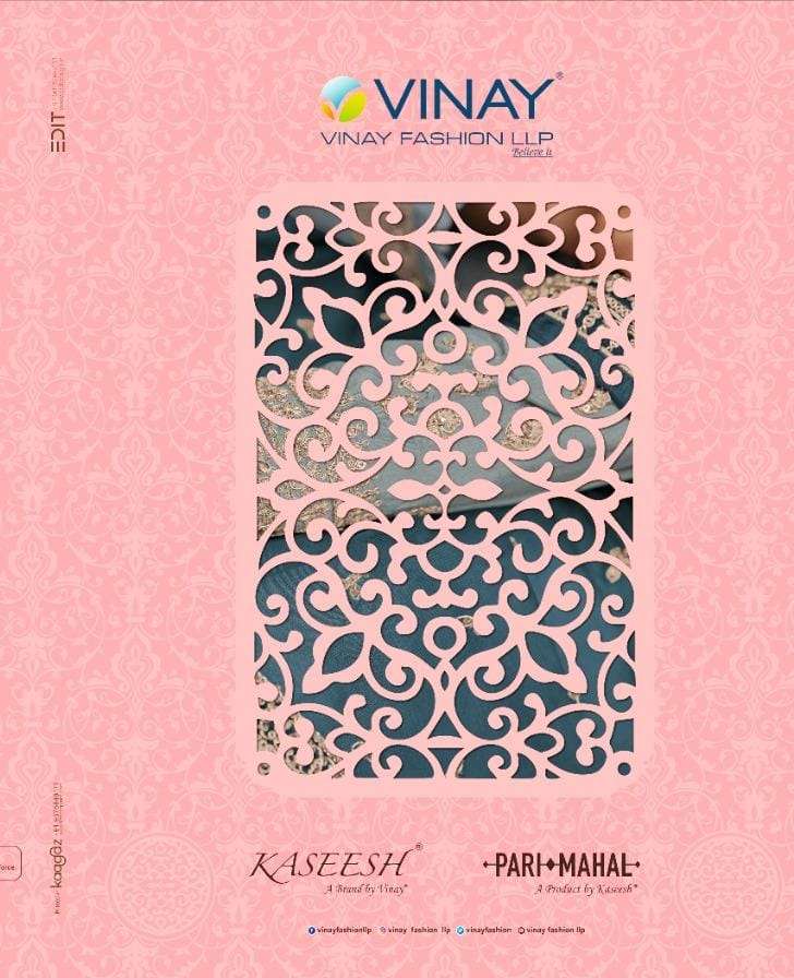 Vinay fashion Kaseesh Parimahal Hit List Dola silk With Embr...