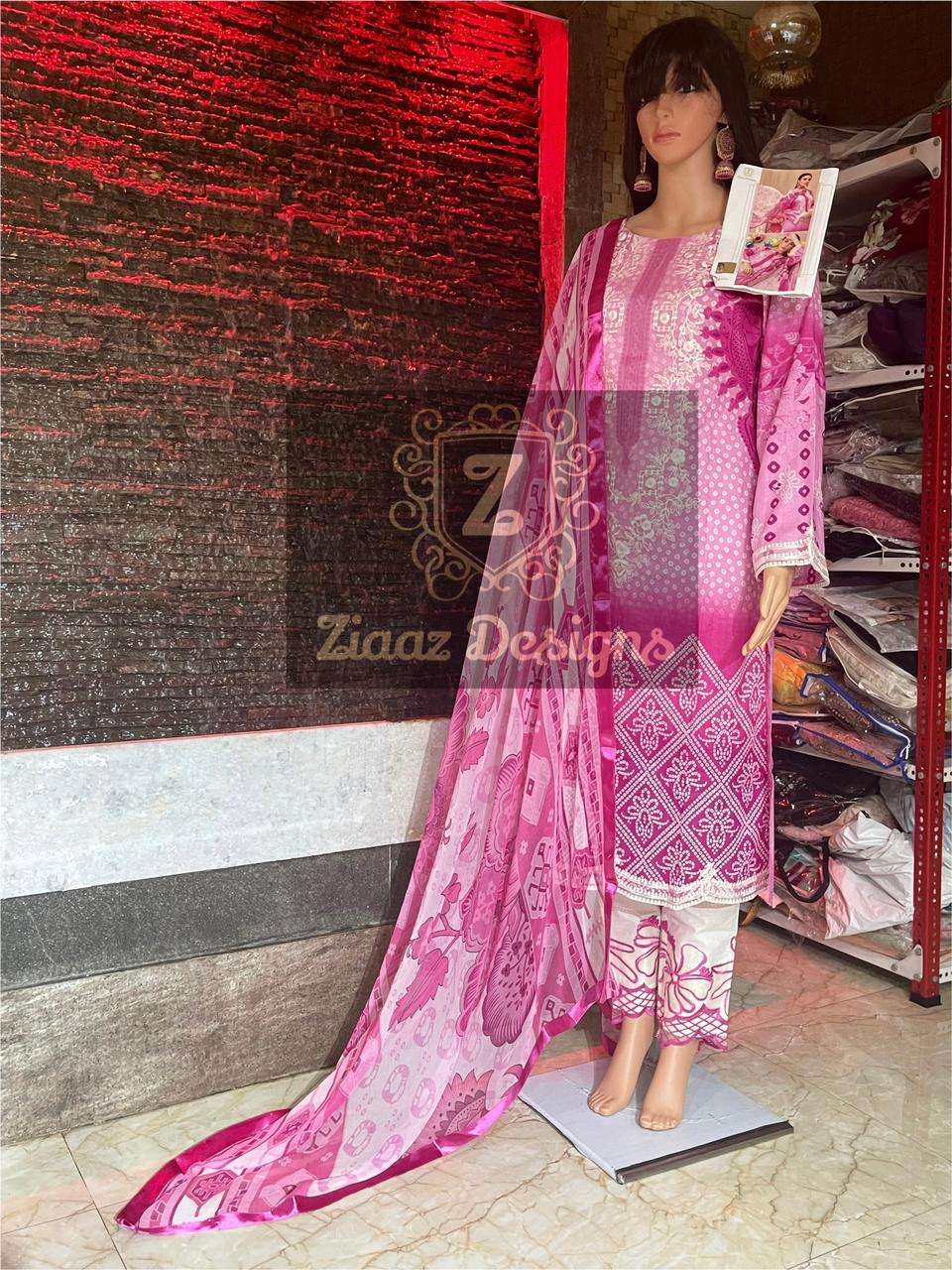 Zara Vol 4 Unstitched Ladies Cotton Suits at Rs 385 in Surat