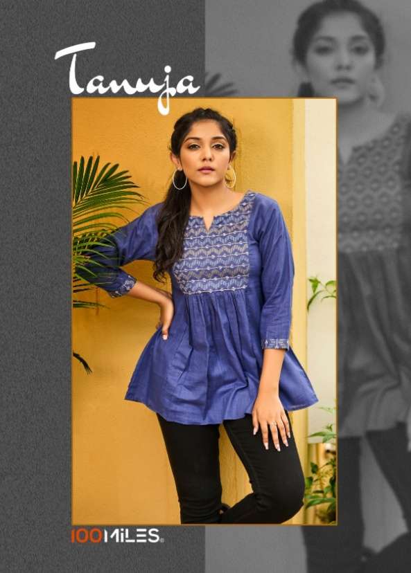 100 MILES TANUJA COTTON  SHORT TOP COLLECTION