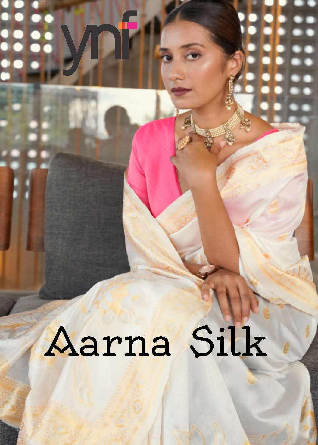 AARNA ART SILK WITH WEAVING DESIGNER TRADITIONAL SAREE COLLE...