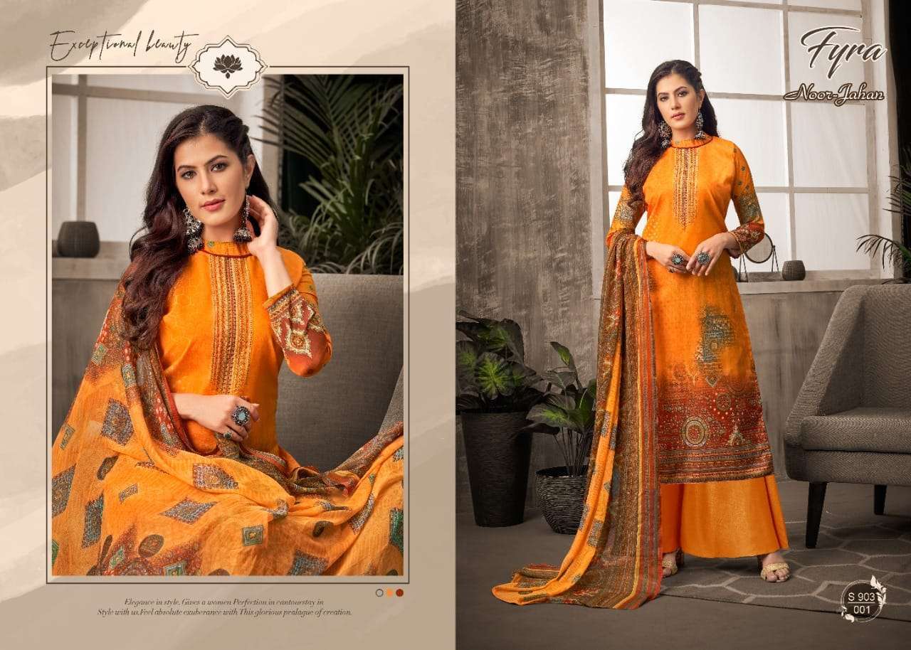 Alok Suits Fyra Noor Jahan Soft Cotton Digital Print Dress M...
