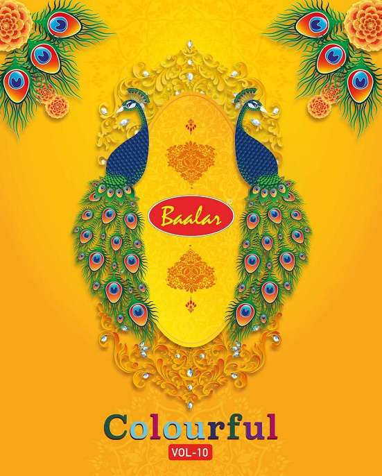Baalar Colourful Vol 10 Readymade Salwar kameez 