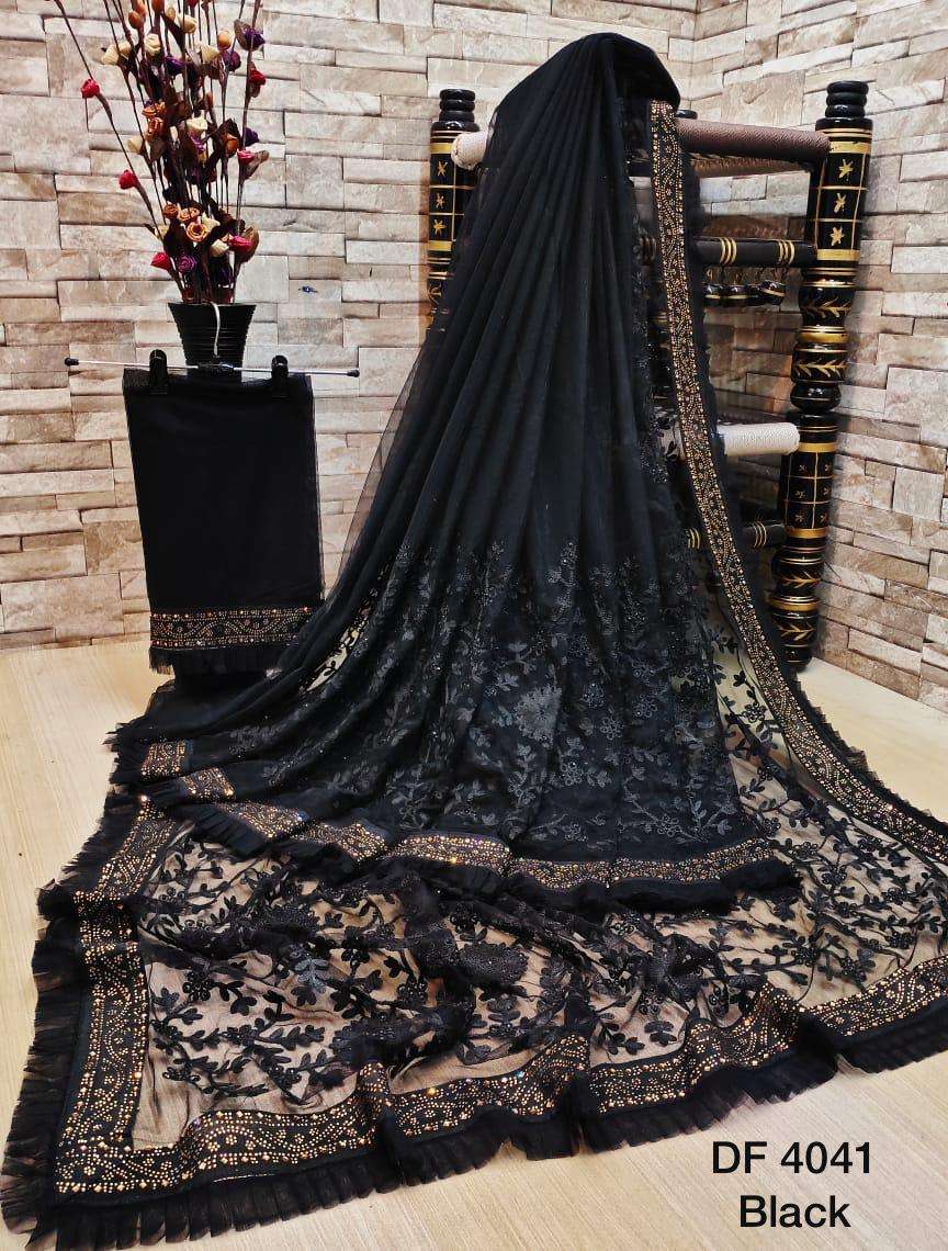 Df 4041 Latest Soft Net Sarees Incredible Collection 01