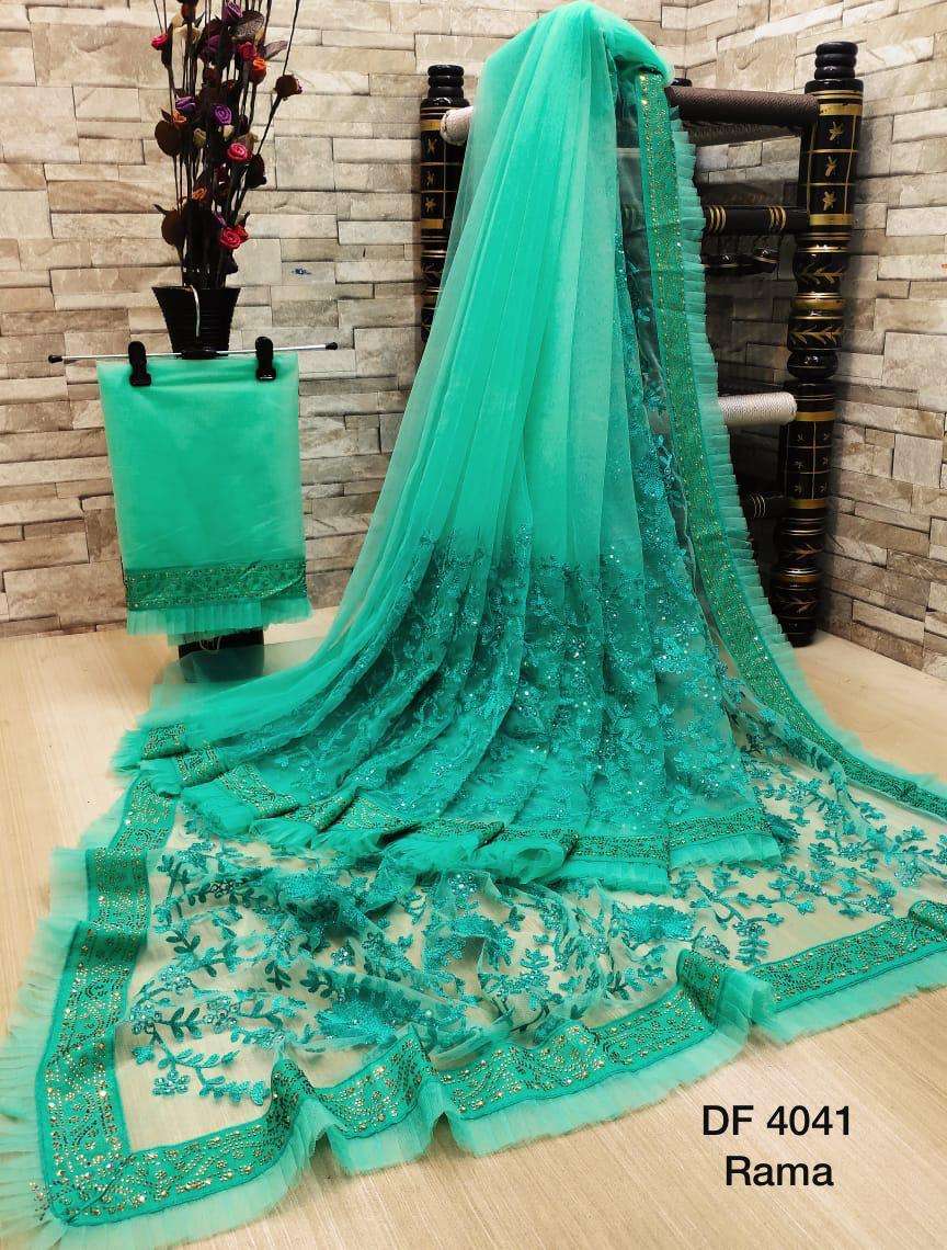Df 4041 Latest Soft Net Sarees Incredible Collection 08