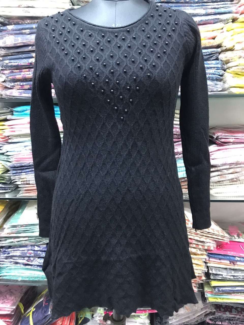 Latest Winter Kurti Wollen Fabric COLLECTION  At Wholesale P...