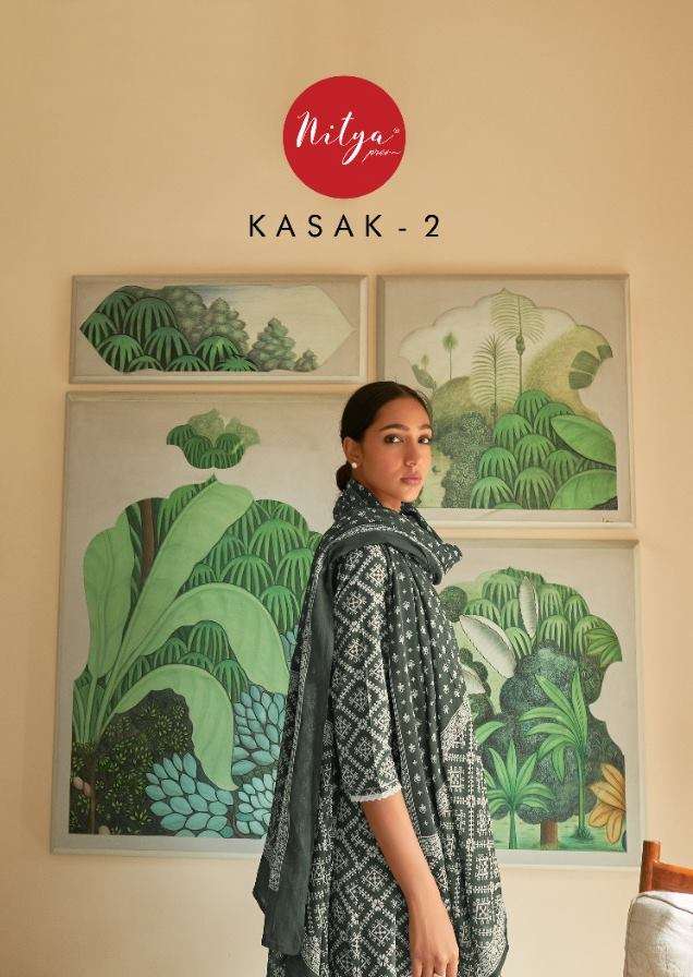 LT Fabrics Nitya Kasak Vol 2 Cotton With Work readymade Suit...
