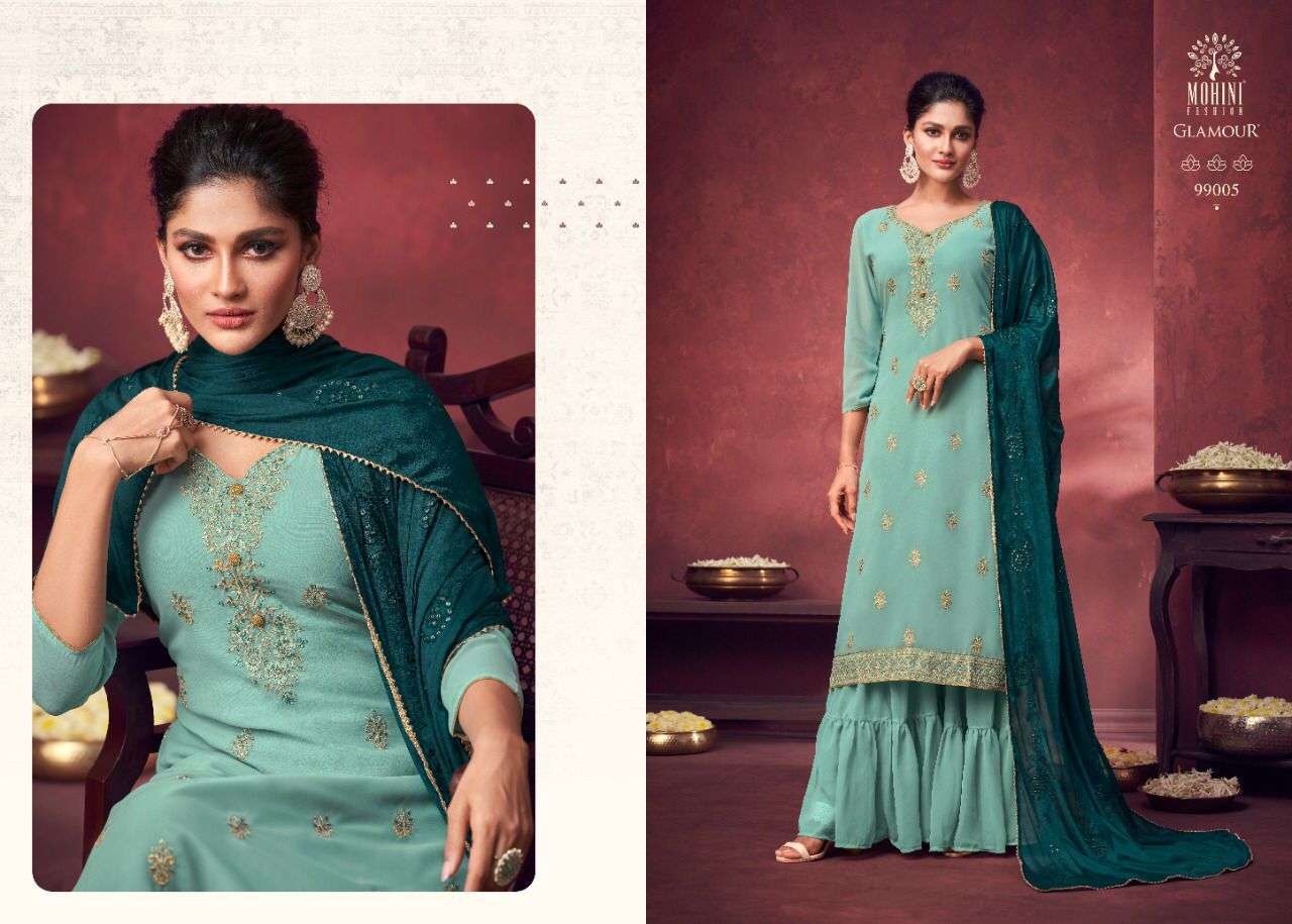 Mohini Fashion Glamour Vol 99 Georgette With Heavy Embroider...