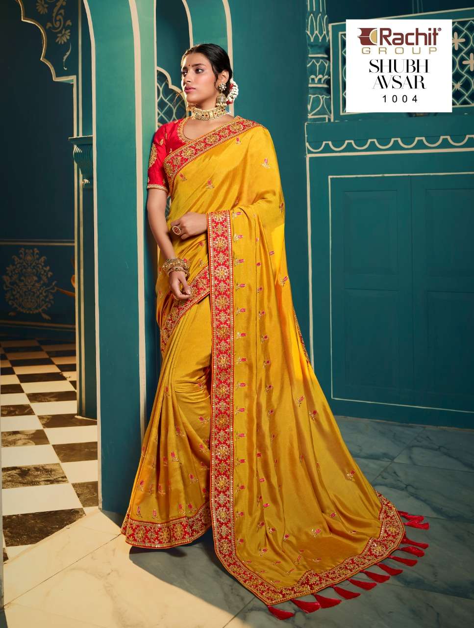RACHIT 1000 Series AVSAR FANCY PARTY WEAR SAREE COLLECTION