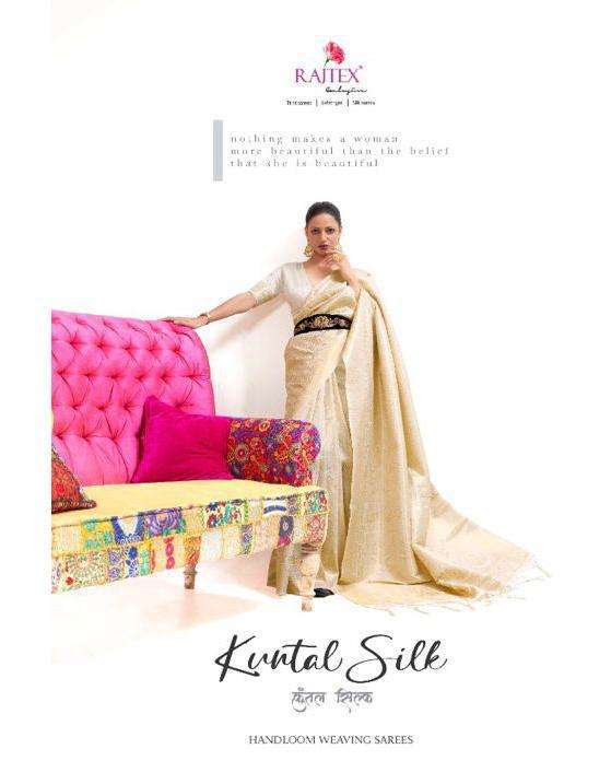 Rajtex Kuntal silk Handloom Weaving Silk Sarees Collection
