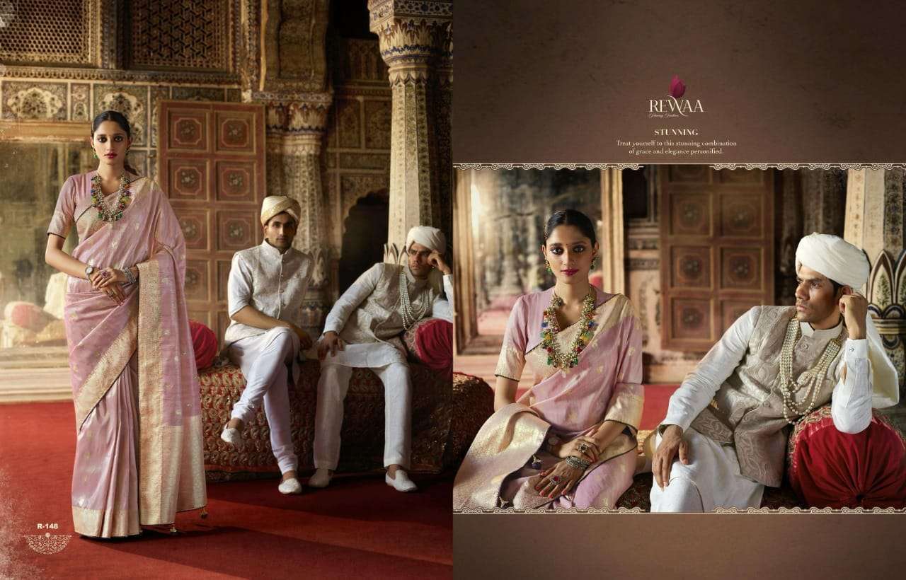 Rewaa Ethnica Silk Designer Sarees Collection 148