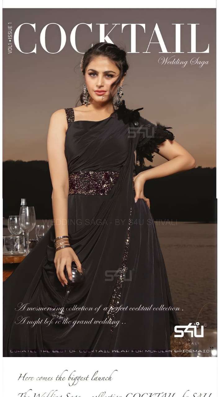 S4U Cocktail fancy Designer readymade Suits Collection