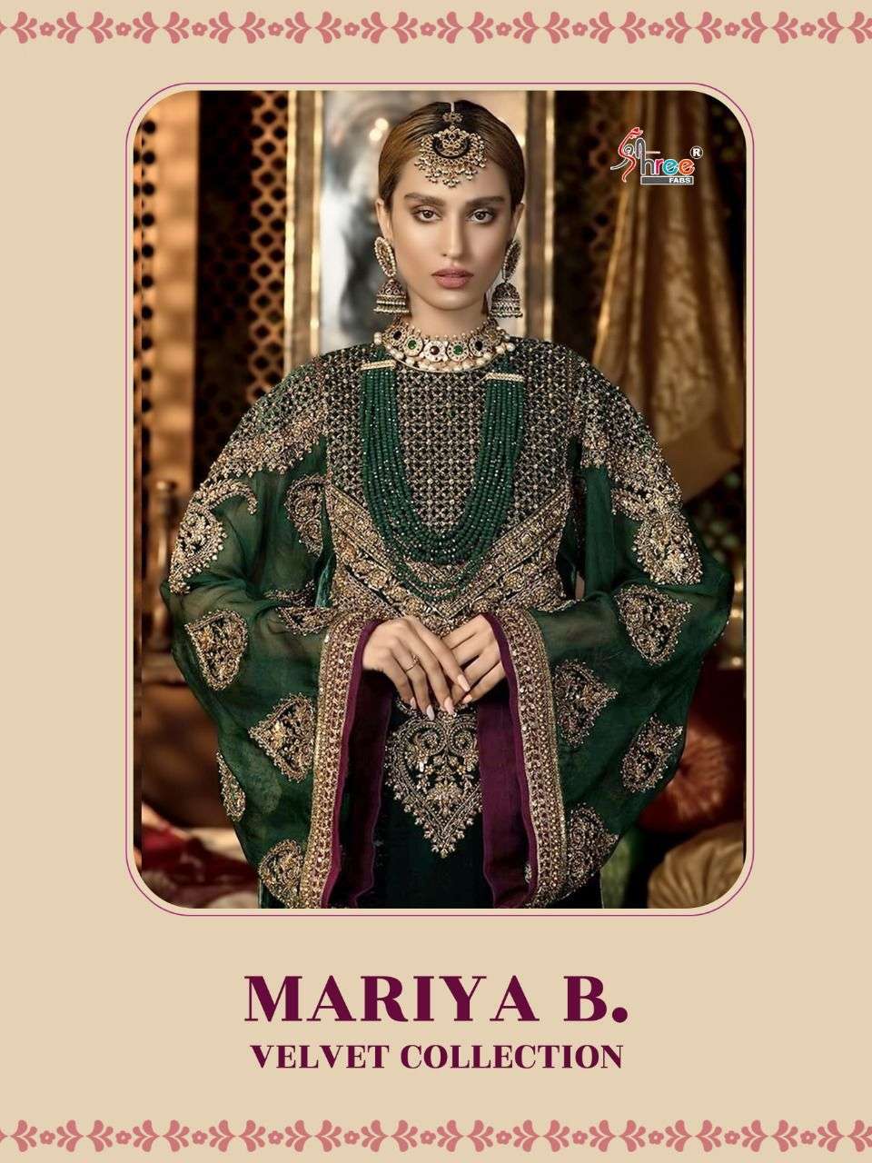 Shree Fab mariya B velvet Pakistani Collection