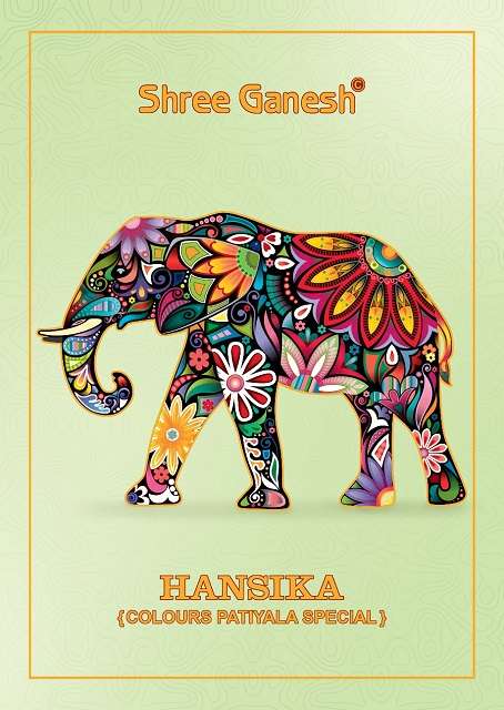 Shree Ganesh Hansika Colours Patiyala Special Cotton printed...