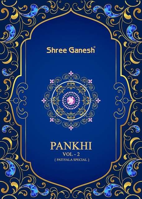 Shree Ganesh Pankhi Vol 2 latest printed cotton dress materi...