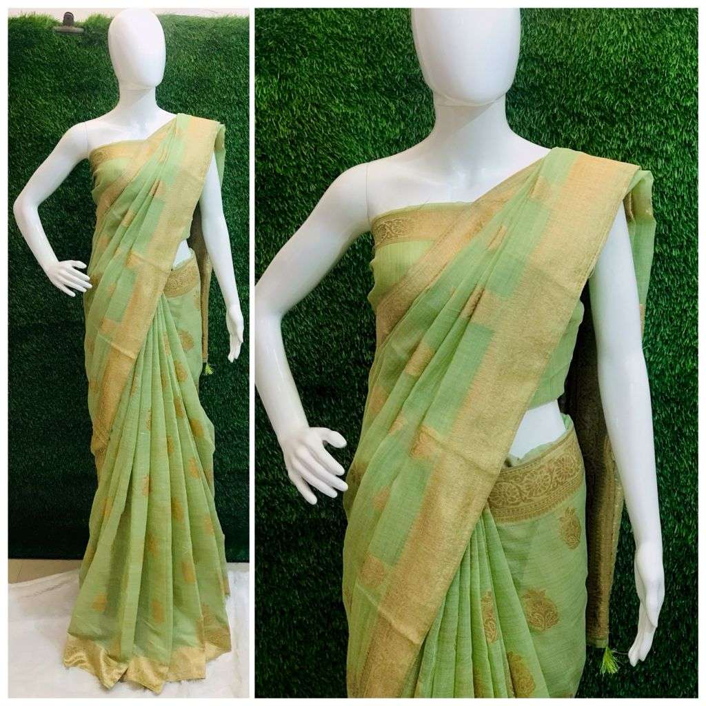 SOFT COTTON SILK PARTY WEAR SAREE COLLECTION
