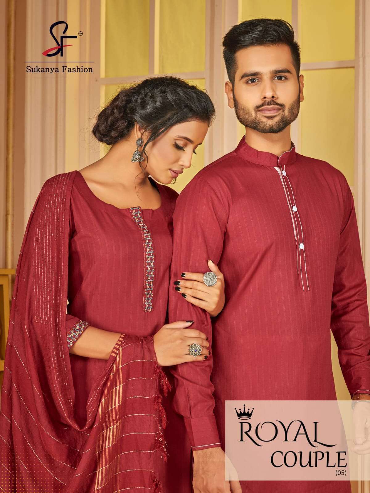 Sukanya Fashion Royal Couple Vol 5 Fancy Cotton With Embroid...