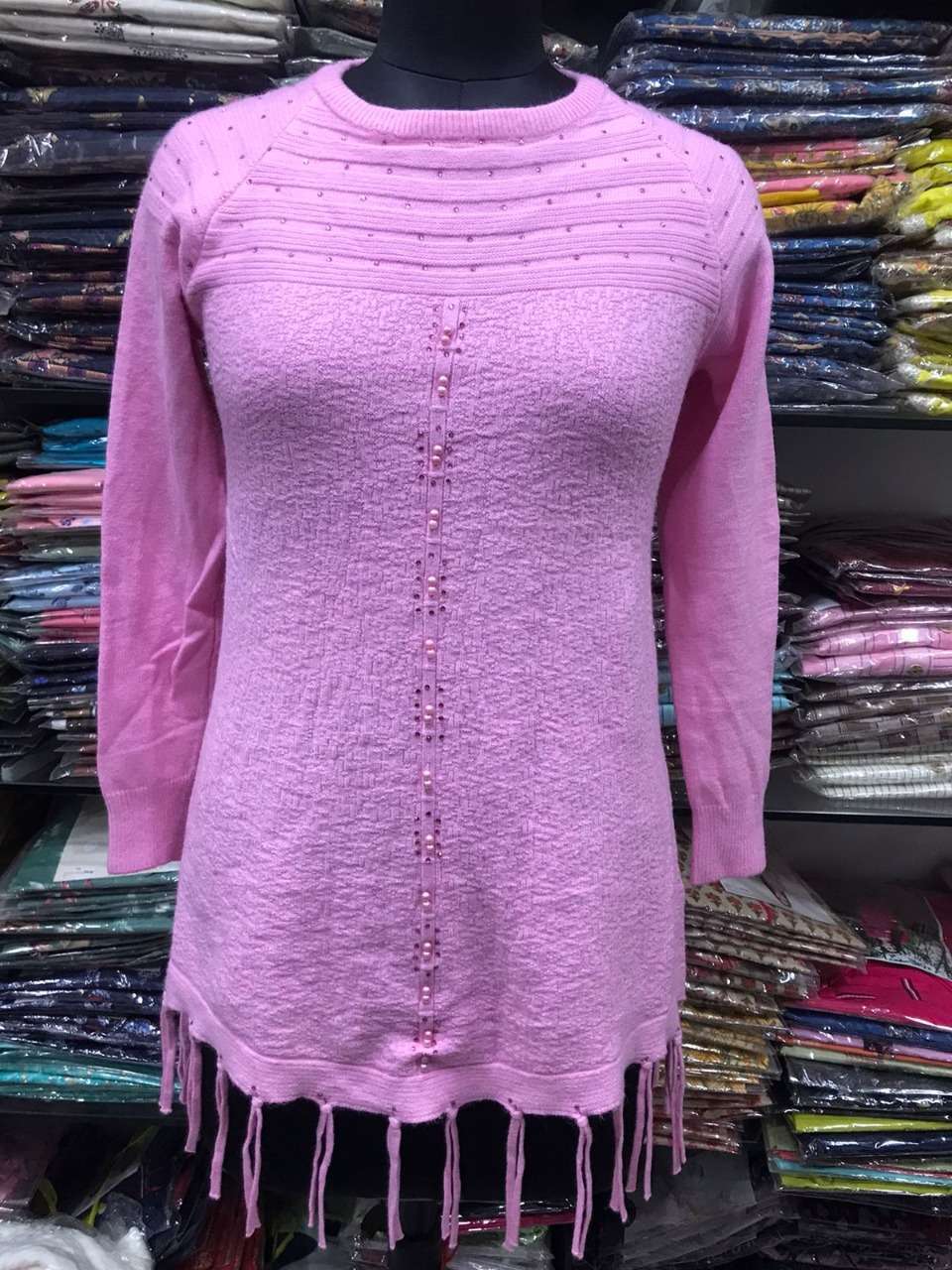 Wollen Kurtis For Winter At Wholesale Rates 07