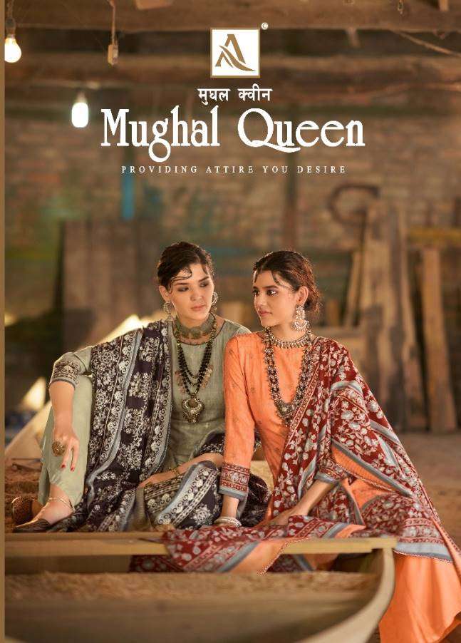 Alok Suits Mughal Queen Wool Pashmina Digital Print Winter S...