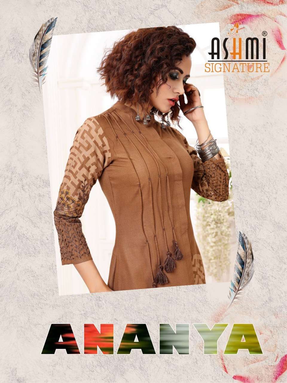 Ashmi Ananya Wrinkle Resistant Kurtis collection