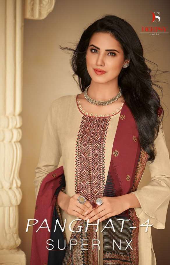 Deepsy Suits Panghat Vol 4 NX Pashmina With Embroidery Work ...