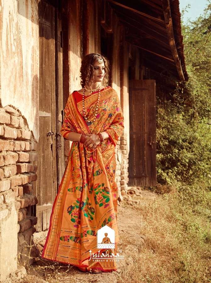 Julaaha kalpashkti paithani silk saree collection