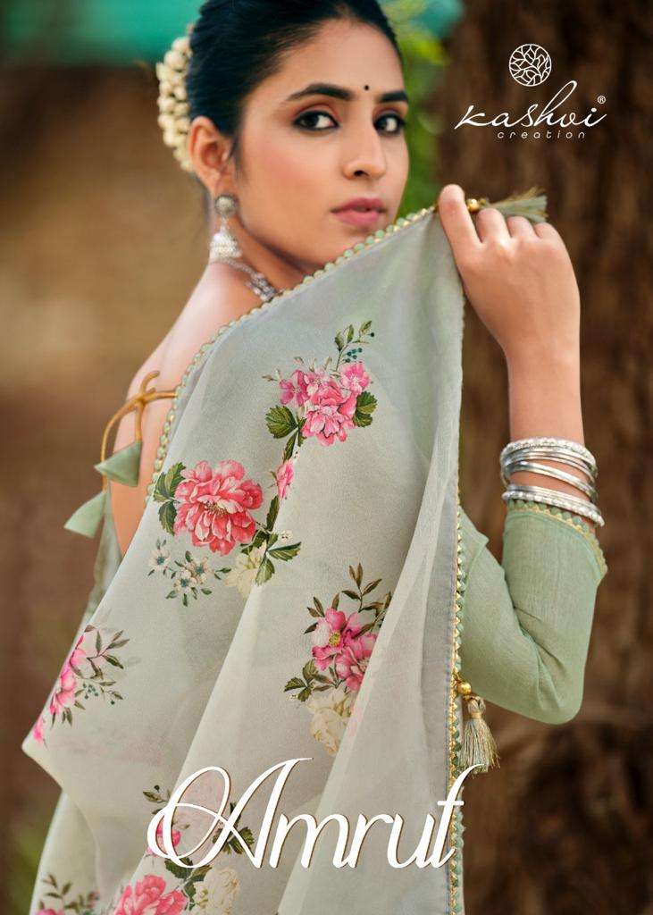 Lt fabrics kashvi creation amrut silk saree collection