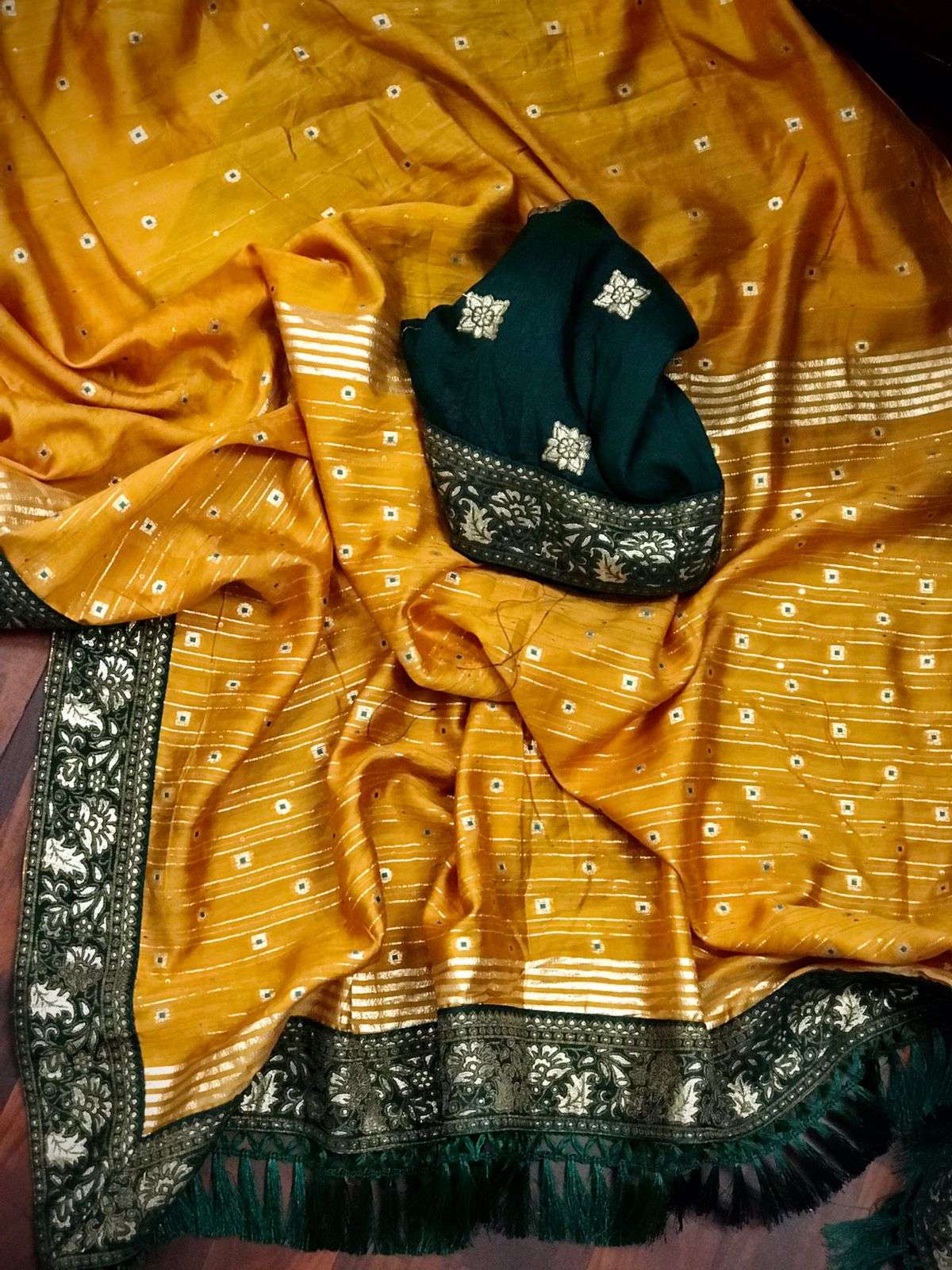 Rimadri silk with weaving Sequence work saree collection