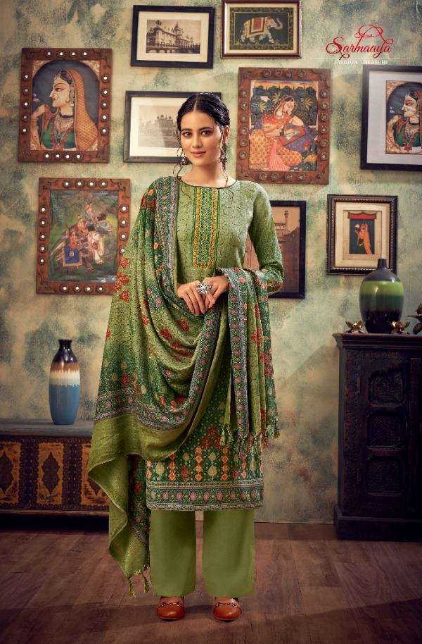 Sarmaaya tex fab Noori Pashmina Digital print Winter Suits