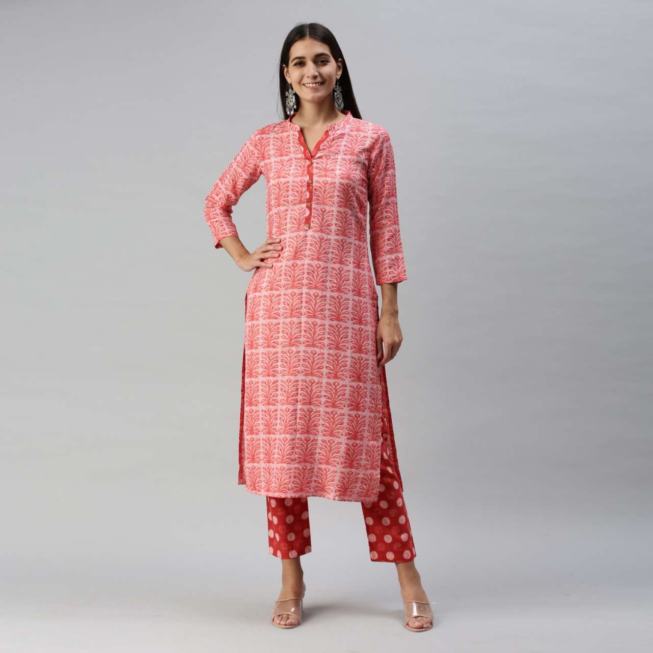 Shewill Rio Cotton Floral Print Kurti With Pant collection