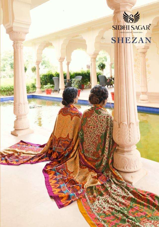 Siddhi Sagar Shezan Pashmina Digital Print Winter Suits coll...