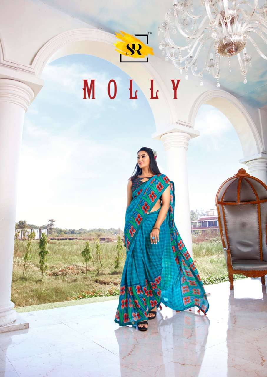 Sr sarees molly soft cotton saree collection