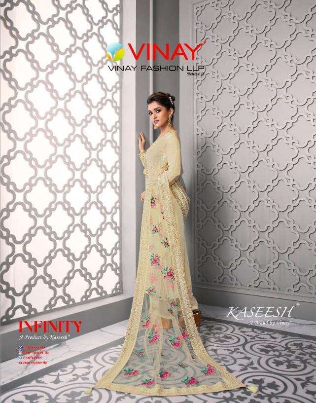 Vinay fashion Kaseesh Infinity Dola silk With Embroidery Wor...