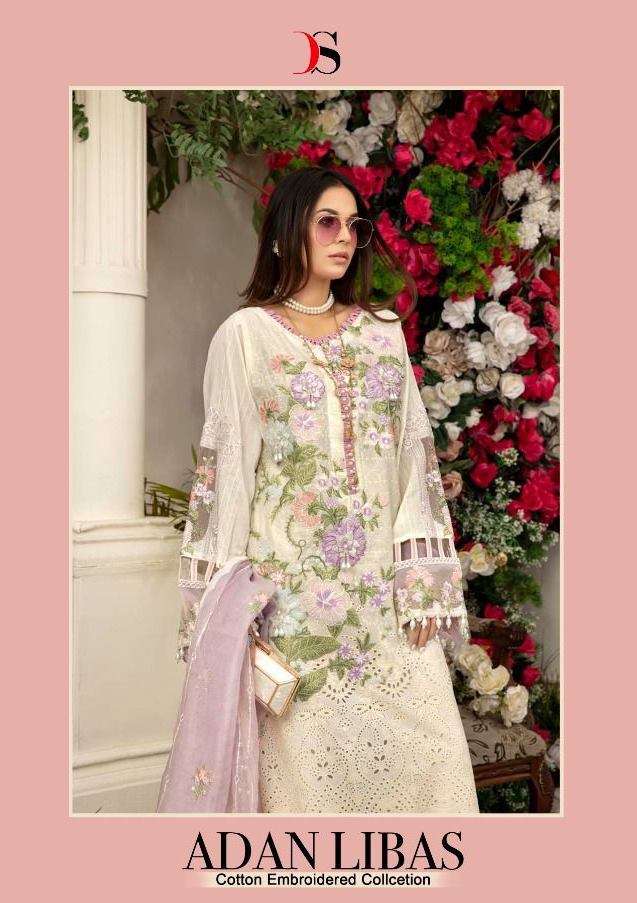 Deepsy Suits Adan Libas Cotton Embroidered Collection Design...