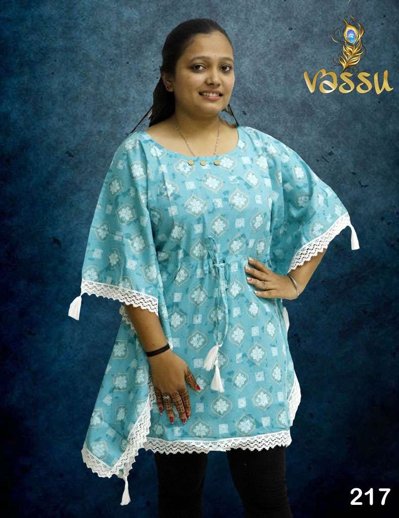 Kaftan vol 4 cotton with heavy border lace collection