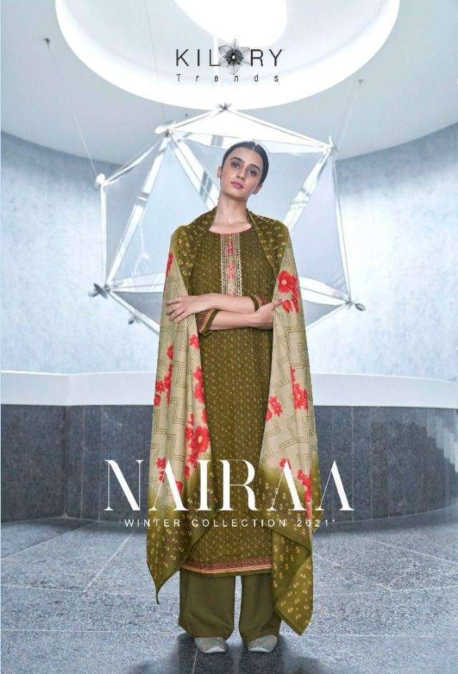 Kilory Trends Nairaa Winter Collection 2021 Printed Pure Pas...
