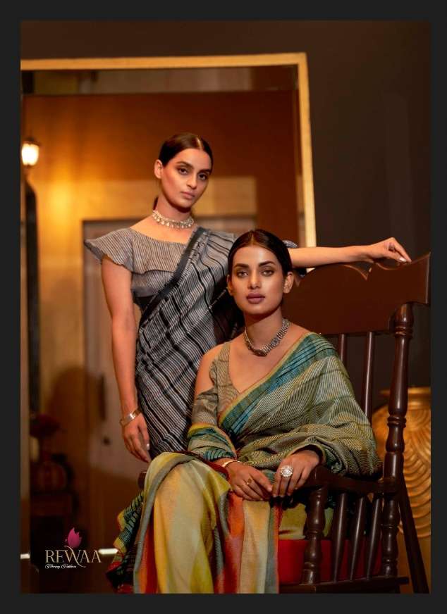 Rewaa Scoiety Silk wedding wear saree collection 