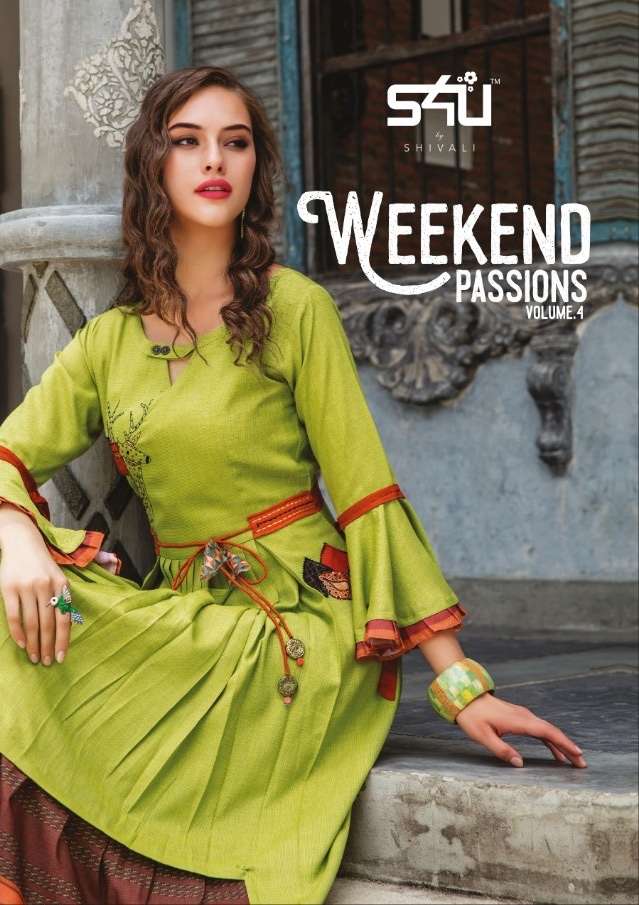 S4u shivali weekend passion vol 4 designer fancy readymade k...