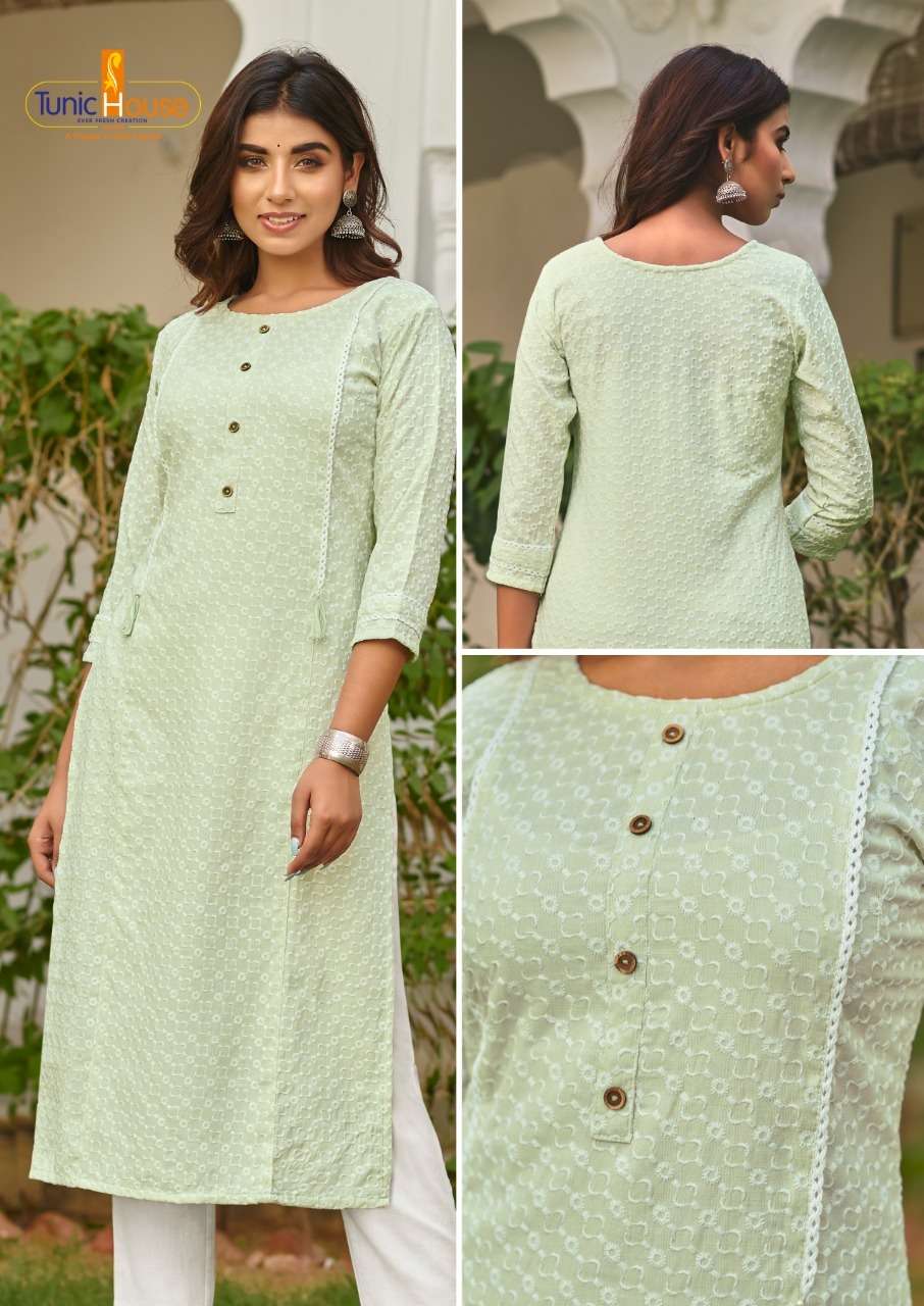 Tunic House Superstar Viscose with Work Readymade Kurtis at ...