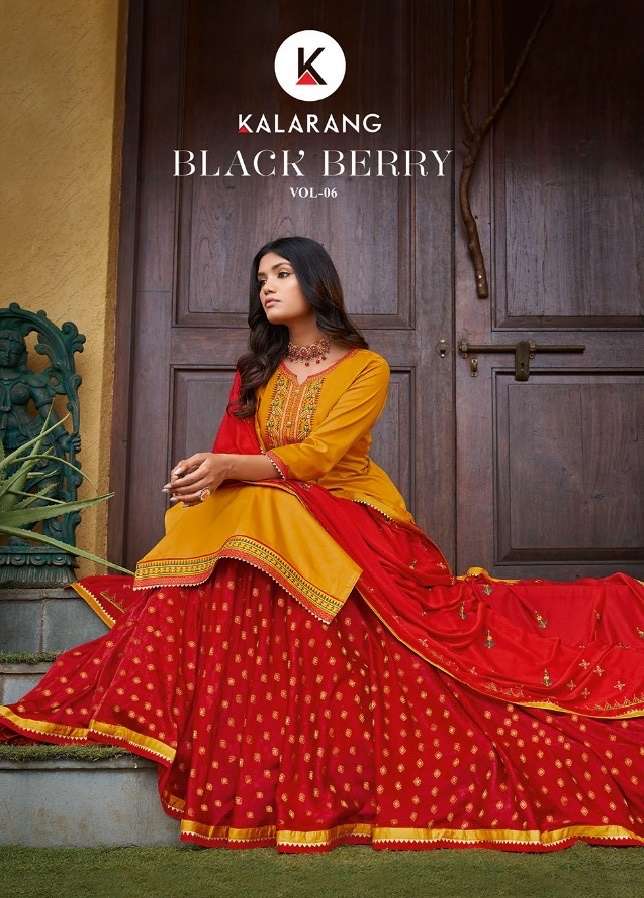 Kessi fabrics kalarang black berry vol 6 jam silk cotton wit...