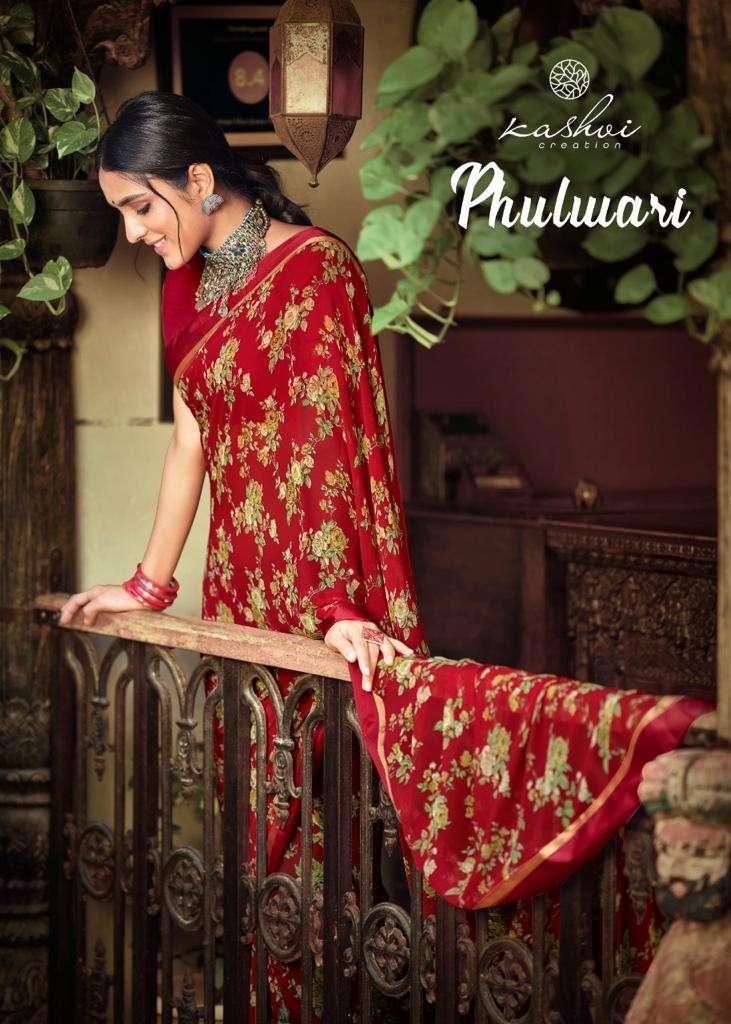 LT fabrics kashvi creation phulwari floral printed weigh Sar...