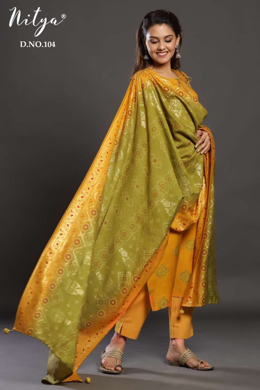 LT fabrics nitya 104 pure modal silk readymade salwar kameez...