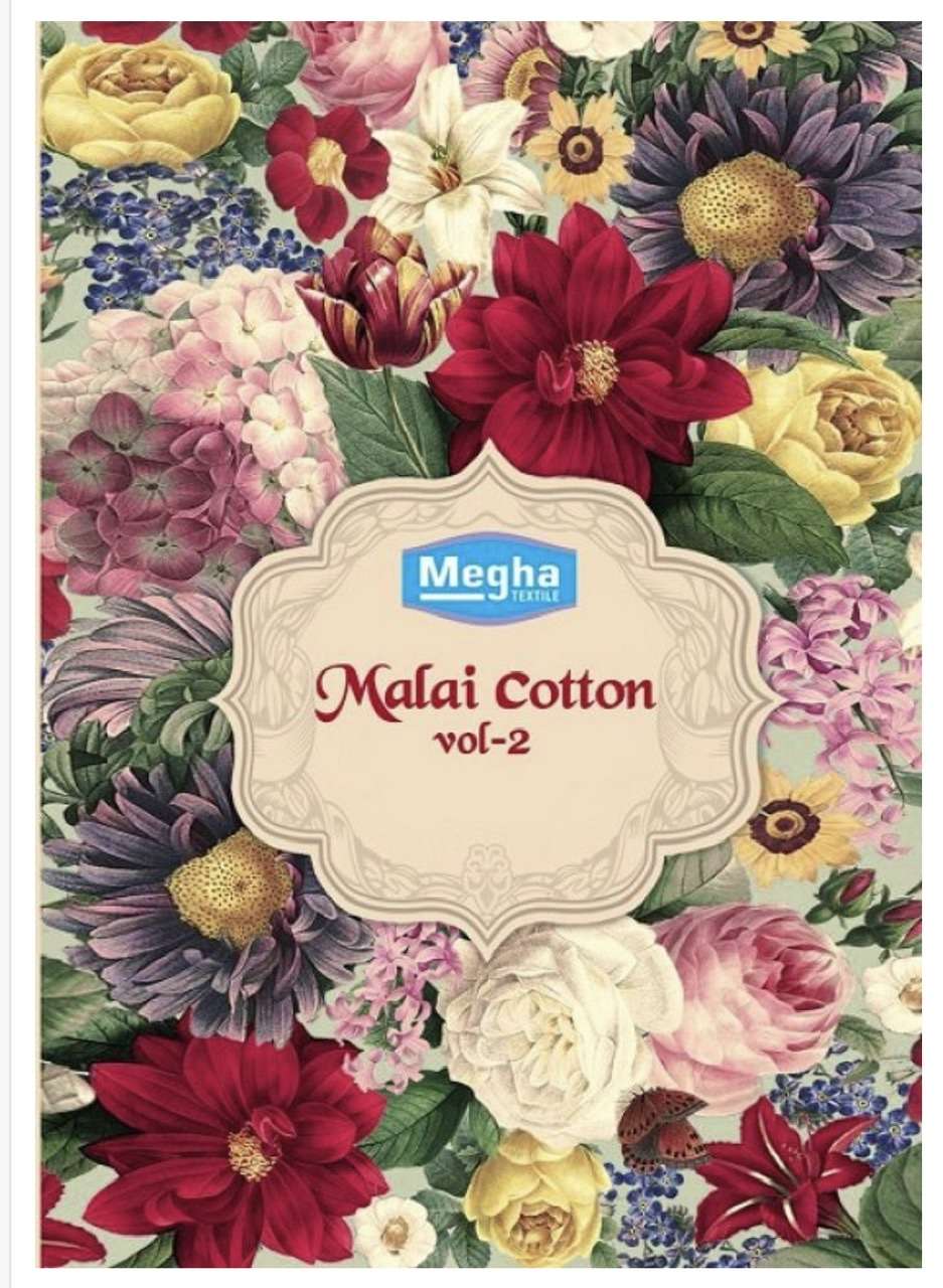 Megha textile malai cotton vol 2 printed cambric cotton dres...