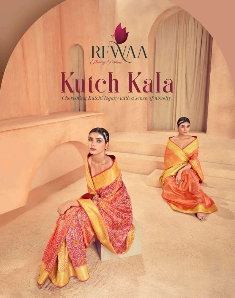 Rewaa Fashion kutch kala traditional silk saree collection