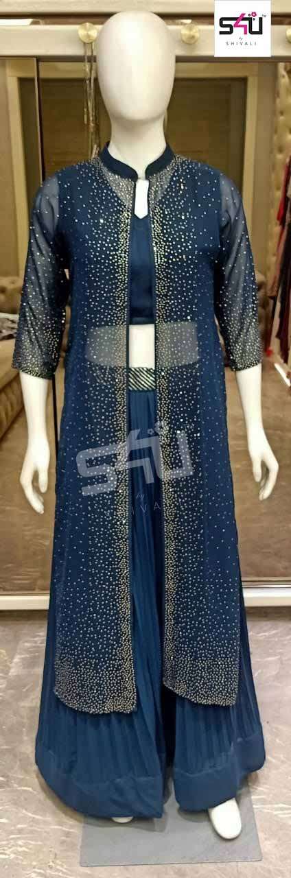 S4U 225 fancy georgette kurti collection